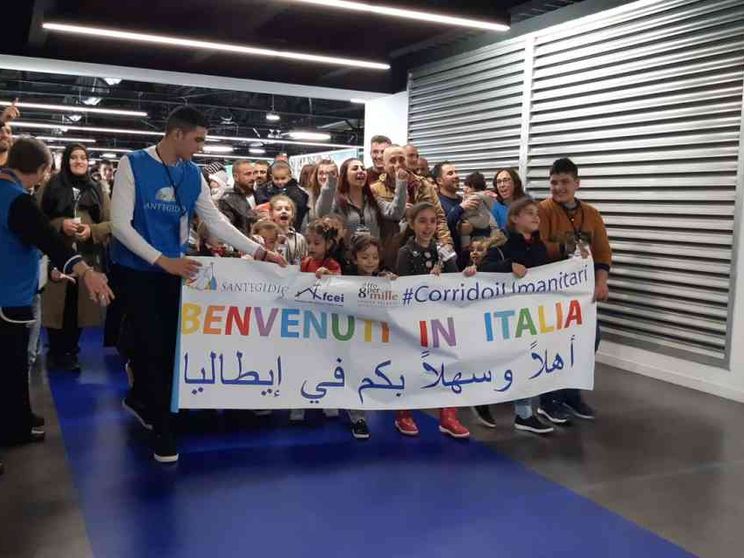 Dal caos libanese 113 profughi siriani al sicuro in Italia