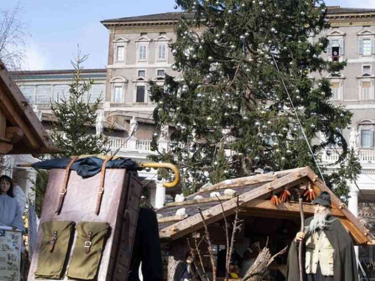 Il Vaticano fa la scelta green: plastica via anche dal presepe