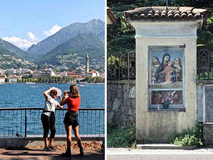 I santi nei "tabernacoli" di strada: così "vedono" il paesaggio