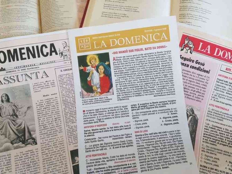 Compie 100 anni il «foglietto» della Messa