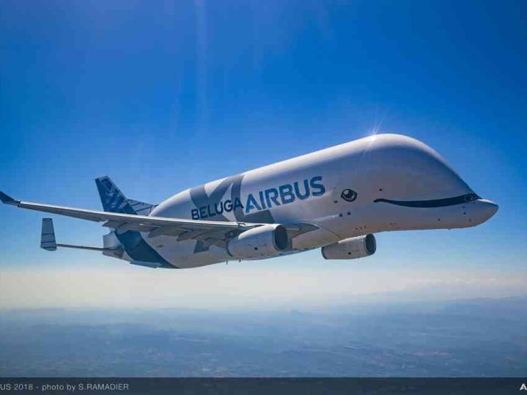 Com'è fatto l'Airbus BelugaXL, il più strano degli aerei cargo (col sorriso)