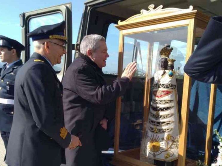 La Vergine di Loreto «pellegrina» a Lampedusa