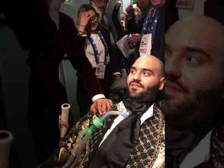 E Palumbo conquista anche Fiorello. Più forte della Sla