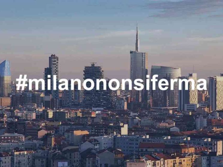 "Milano non si ferma": la campagna social contro la paura