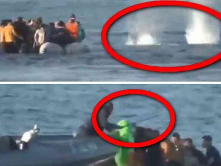 Bimbo muore nel Mar Egeo. Il video-choc dei "respingimenti" greci