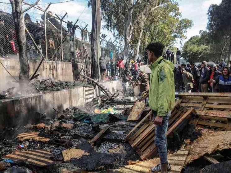 Lesbo, un'altra morte annunciata. Il rogo che ha ucciso una profuga di 6 anni