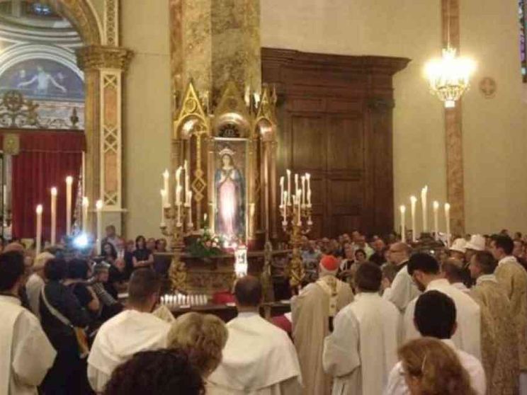 Con Bassetti la novena alla Madonna delle Grazie per «grave necessità»