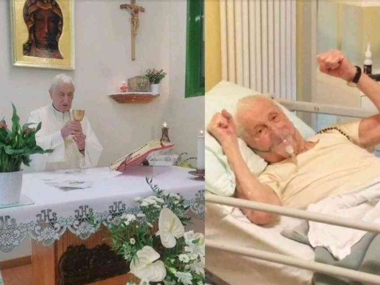 "Non abbiate paura", a 95 anni addio al don col Rosario sulla spalla