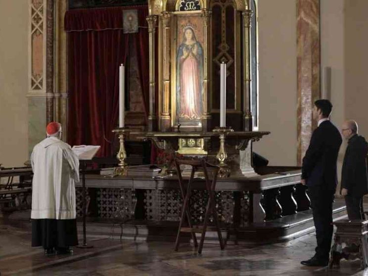 Bassetti chiede alla Madonna delle Grazie la fine della pandemia