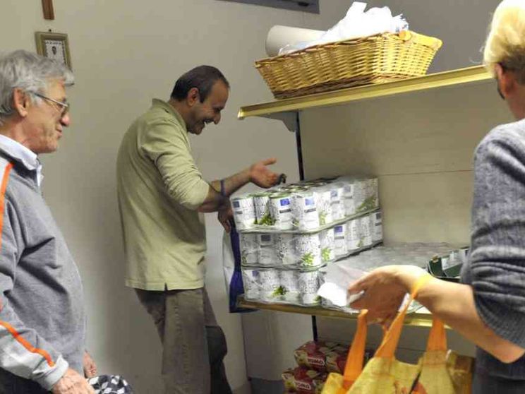 Un'app che sostiene le famiglie povere