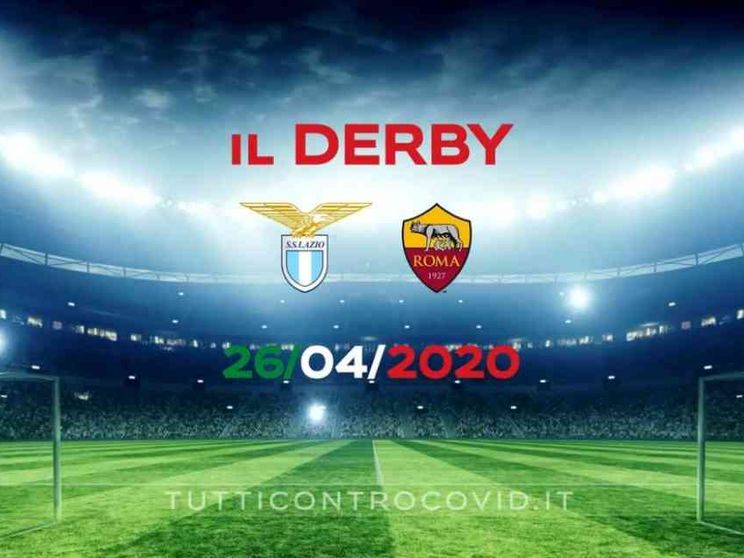 Lazio-Roma, il derby diventa virtuale per la solidarietà