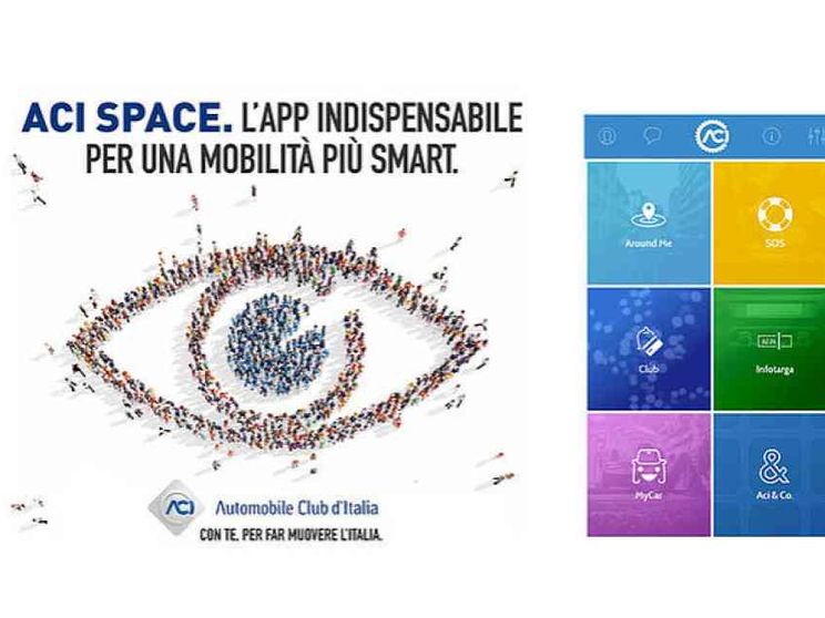 Aci Space, l'app gratuita che dice tutto a chi usa auto e moto