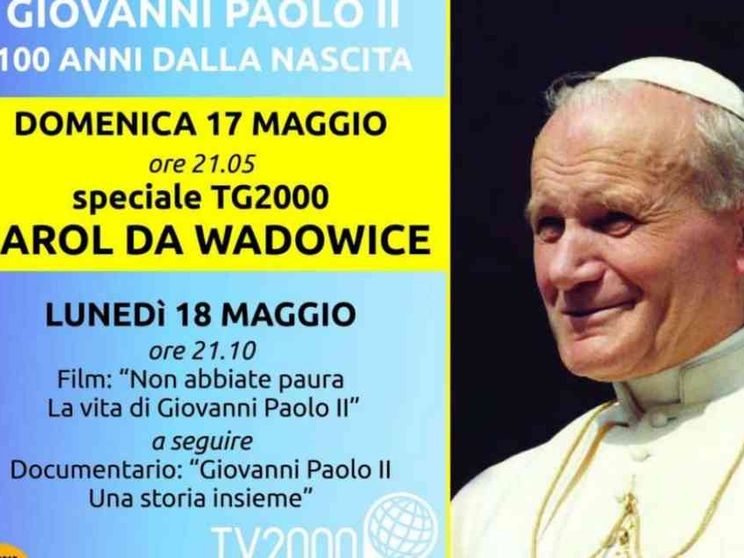 Giovanni Paolo II, speciali di Tv2000 e InBlu Radio (Video)