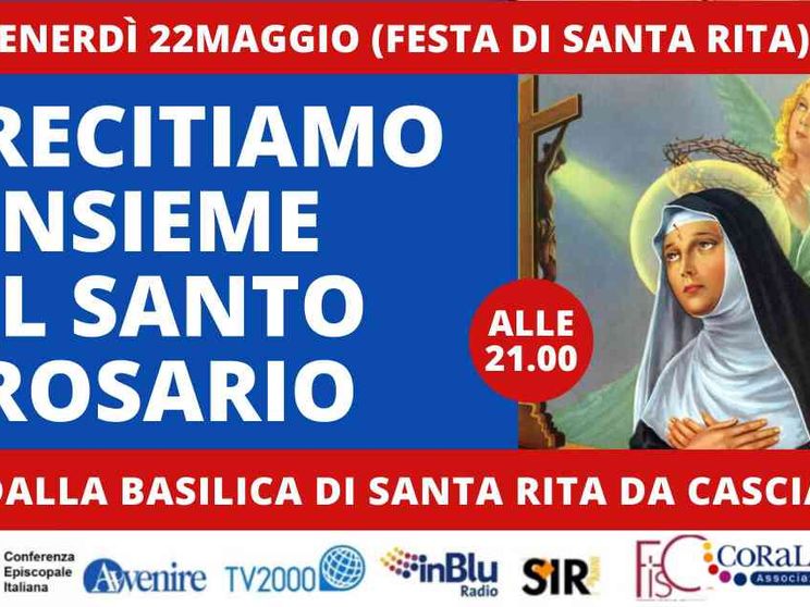 Stasera da Cascia il Rosario promosso dai media Cei / IL LIBRETTO