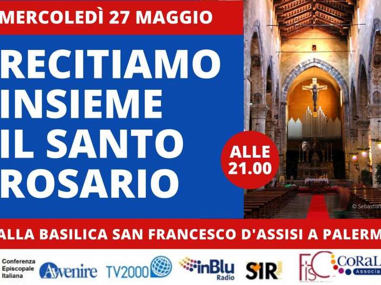 Il Rosario per l'Italia da Palermo (diretta Tv2000) / IL LIBRETTO