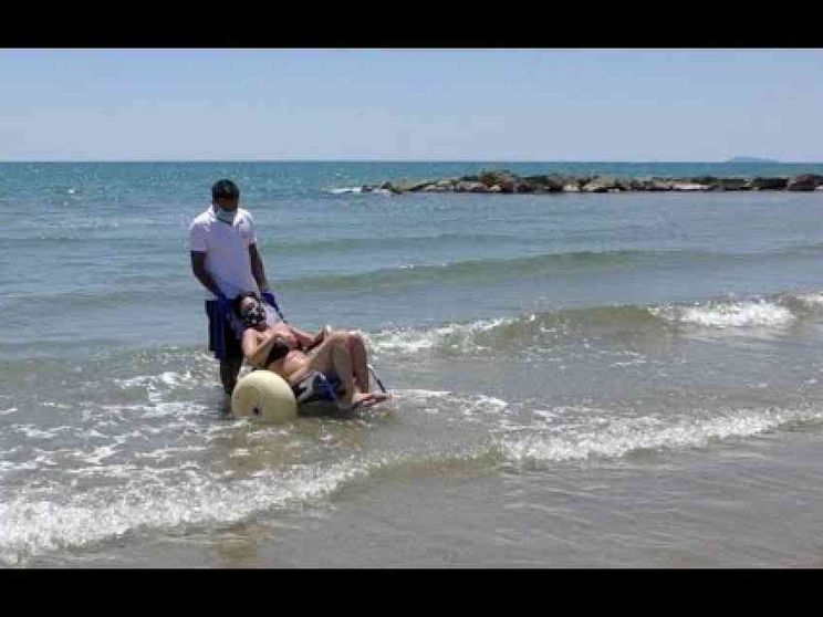 Circeo, riapre un piccolo paradiso estivo per i disabili (e non solo)