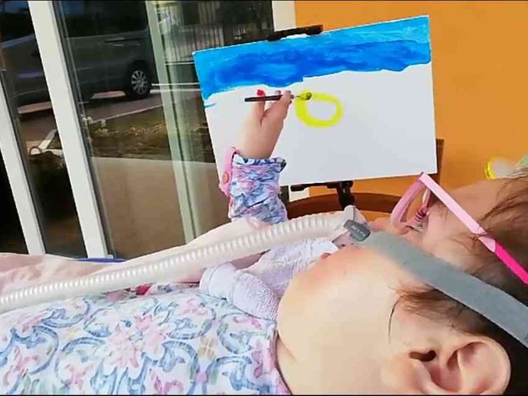 Noemi, 8 anni, malata di Sma1: «Vi racconto perché non mi arrendo»