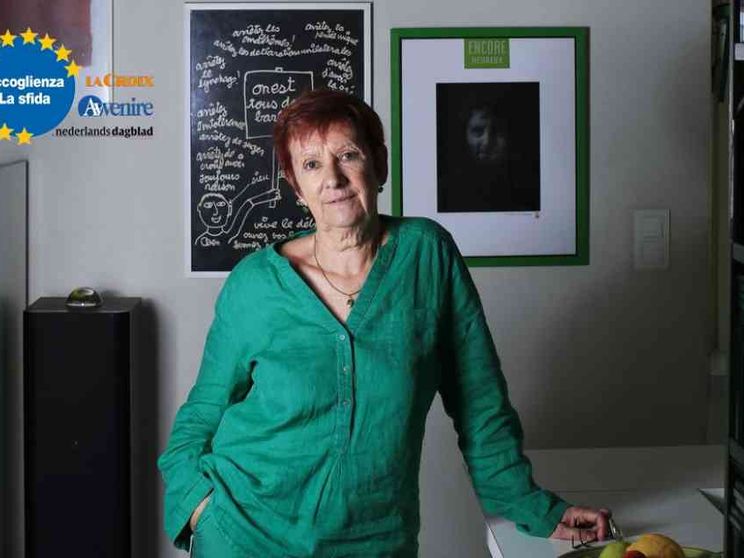 Teresa, la "donna in verde" che aiuta i migranti al confine di Ventimiglia