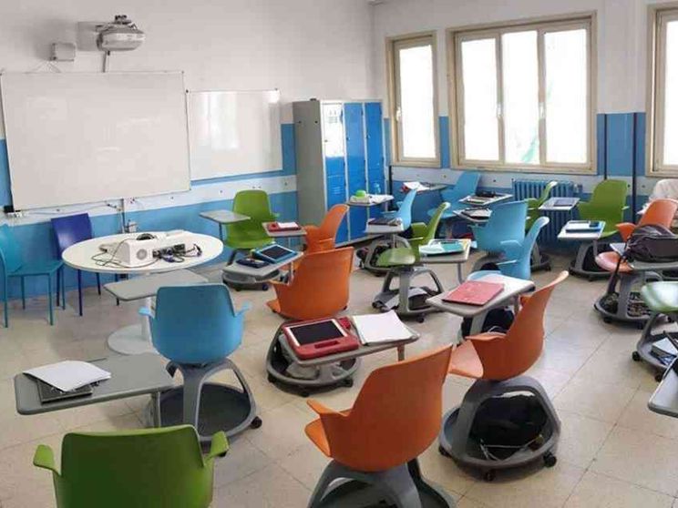 Le aule ci sono. Nelle paritarie