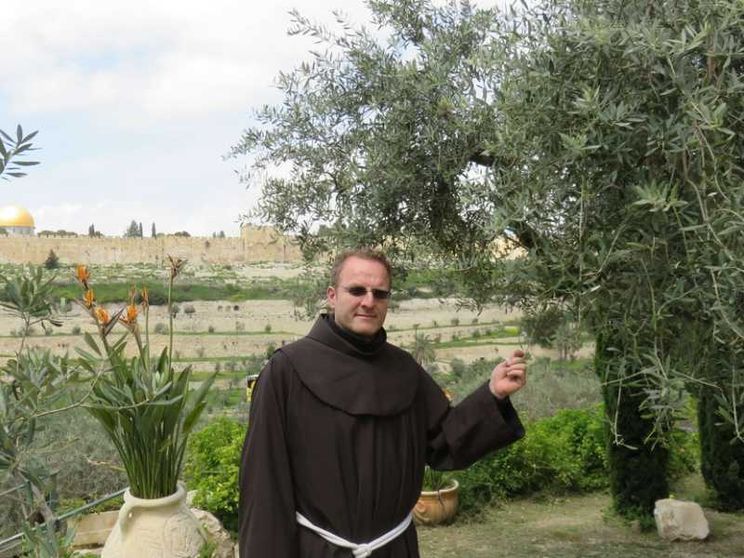 Il frate “ortolano” del Getsemani