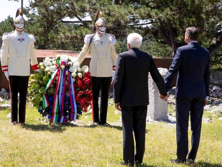 L'incontro Mattarella-Pahor: riconciliazione, senza dimenticare la storia