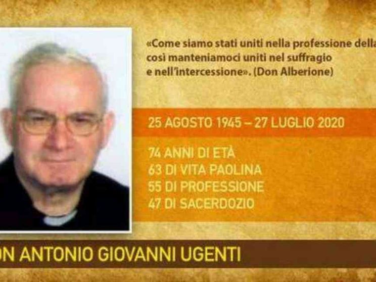 Addio a don Antonio Ugenti, fu chiamato dal cardinale Tomko a rilanciare «Fides»