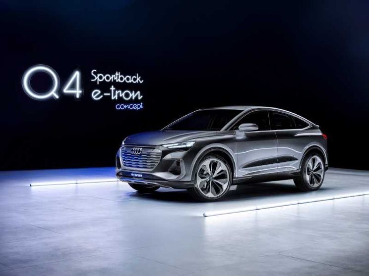 Audi Q4 Sportback e-tron, la Suv coupè con la scossa