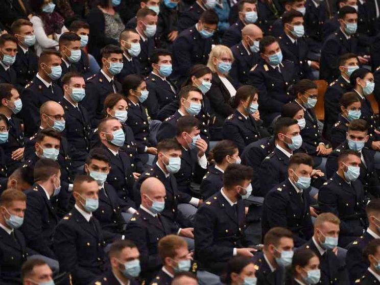 Il grazie del Papa alla polizia che lavora in Vaticano