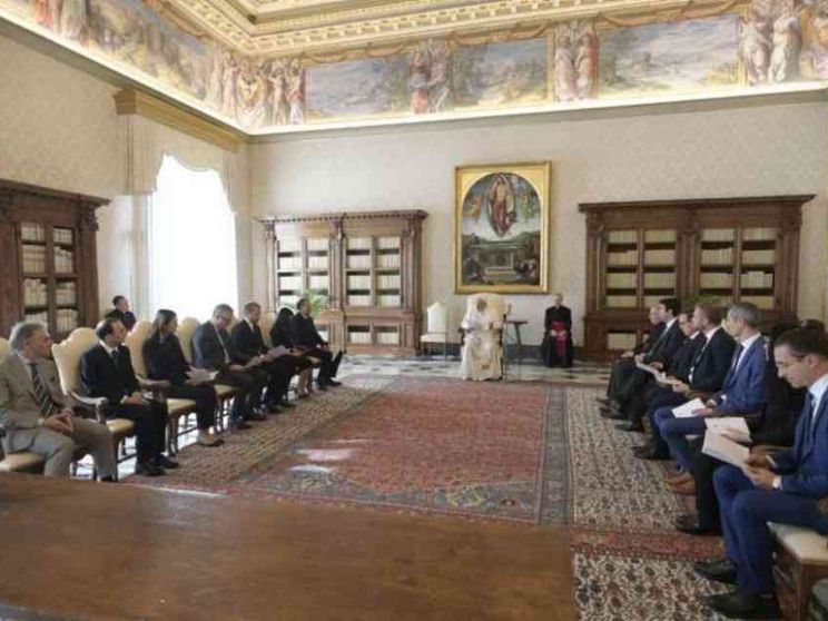 Il Papa a Moneyval: impedire ai mercanti di speculare nel tempio dell'umanità