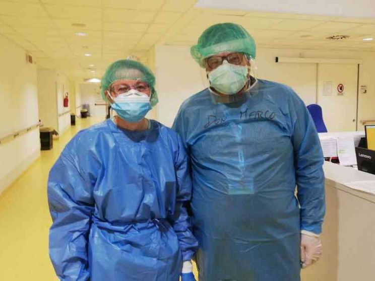 Don Marco vivrà anche lui nell'ospedale Covid, vicino ai contagiati