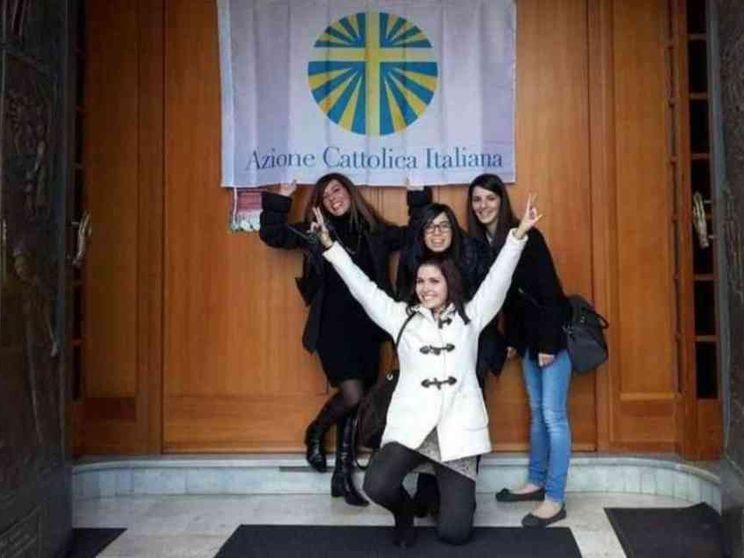 A vele spiegate, festa dell'Adesione ad Azione Cattolica
