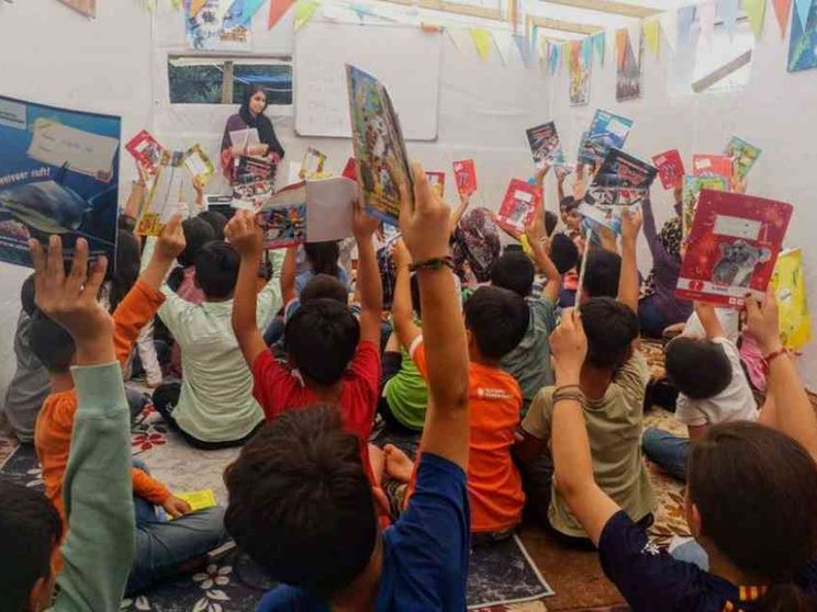 A Lesbo, tra i bimbi di Kara Tepe. «Lezioni per poter sopravvivere»