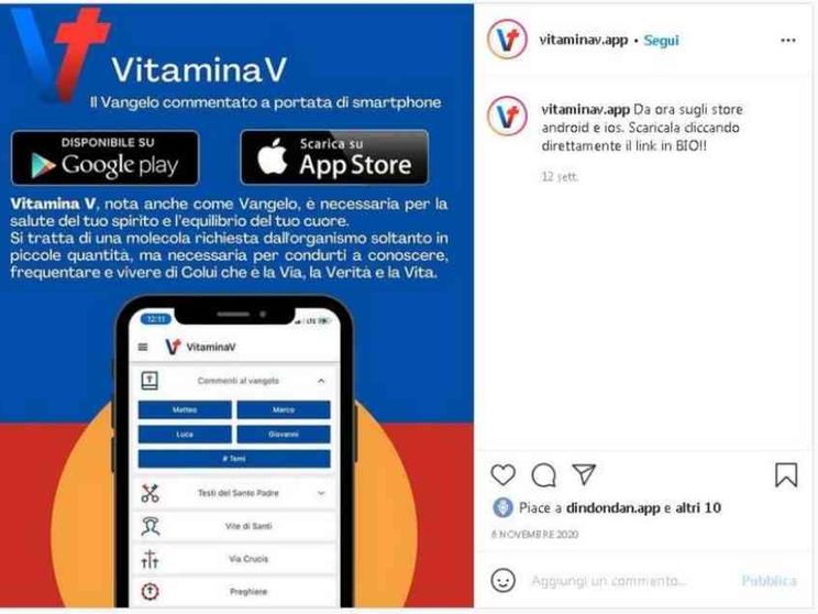 Il Vangelo a portata di app