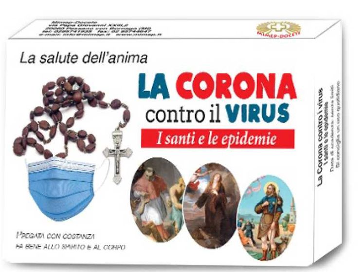 Rosario, santi, preghiere per guarire: è la «Corona contro il virus»
