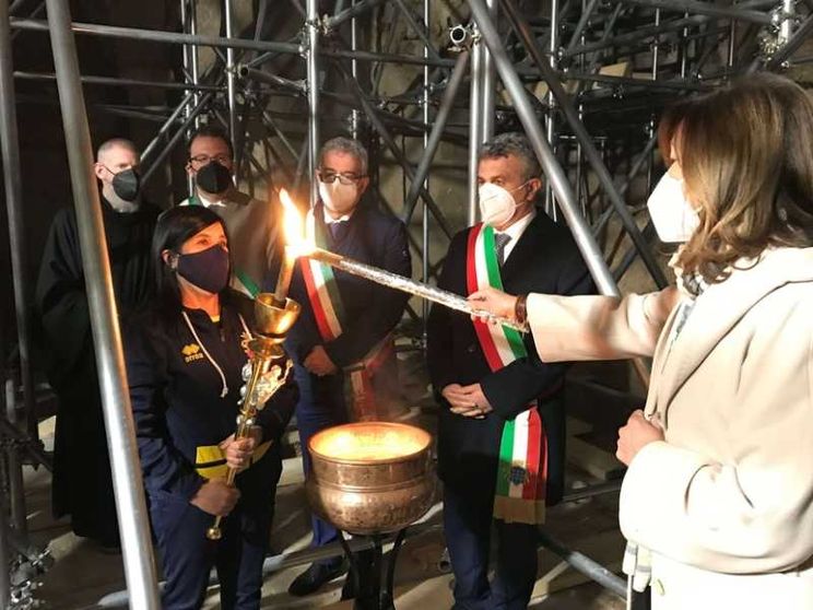 Arde ancora la fiaccola di san Benedetto «pro pace et Europa una»
