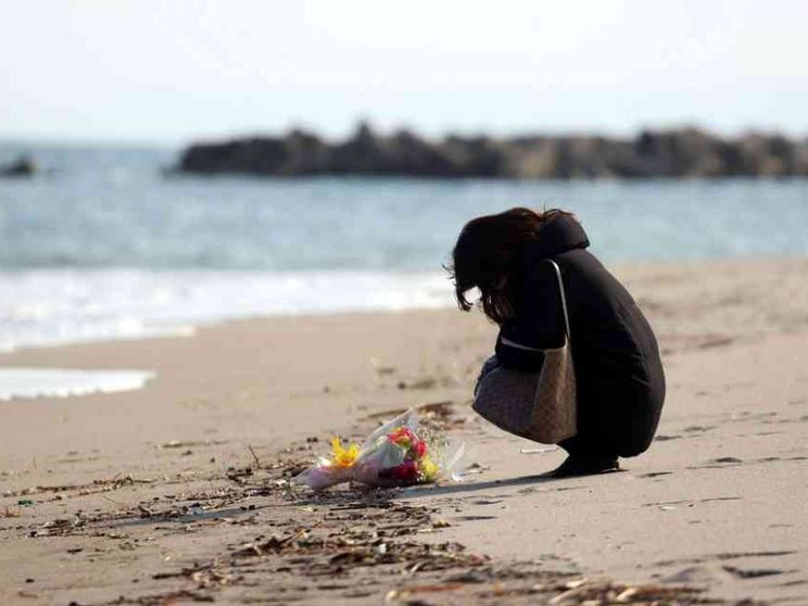 Da 7 anni s'immerge cercando la moglie scomparsa nello tsunami