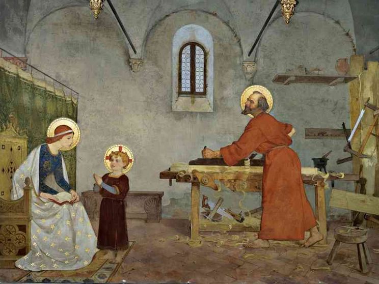 Giuseppe, il santo dei mistici, e cosi vicino al «Geppetto» di Biffi