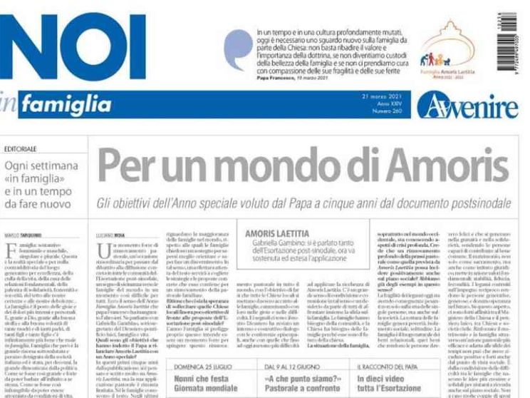 Noi in famiglia, da questa domenica il nuovo settimanale