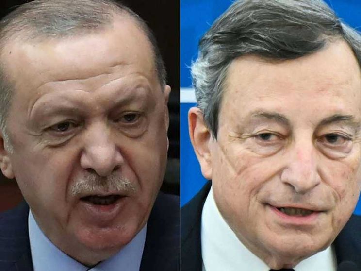 Erdogan risponde a Draghi: totale maleducazione, danneggiati i nostri rapporti