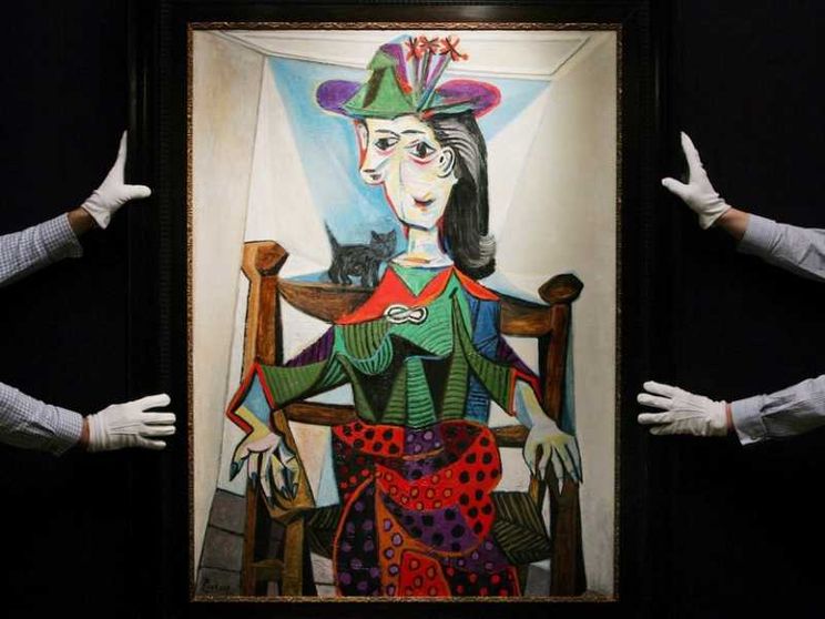 I quadri di Picasso invecchiano: colpa della tela e dei colori