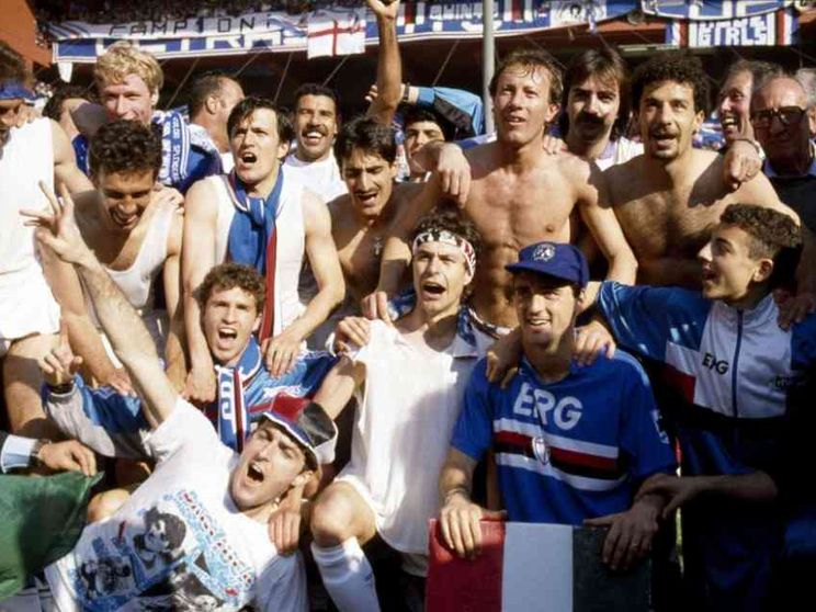 Quando lo scudetto lo vinceva la Samp