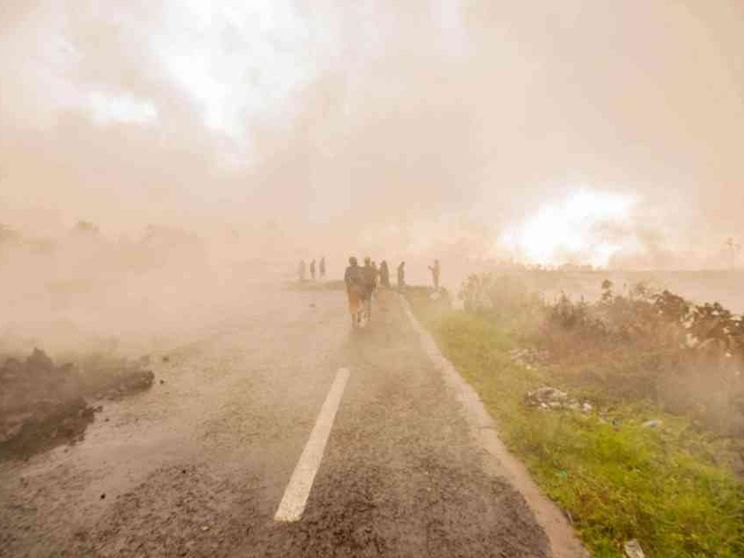 Centinaia di bambini soli o dispersi dopo l'eruzione vulcanica
