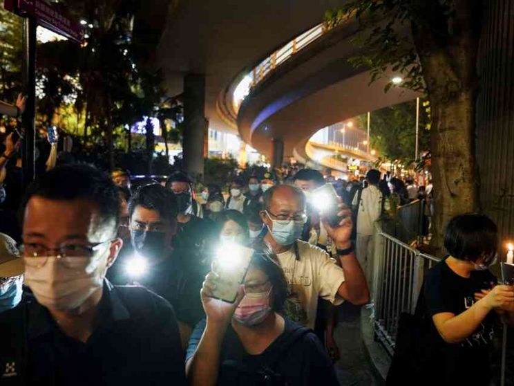 L’anniversario di Tienanmen a Hong Kong finisce in cella