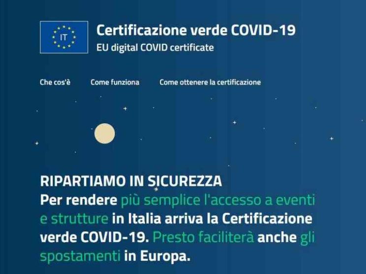 Arriva il Green pass, sarà attivo dal 1° luglio. Ecco come e dove ottenerlo