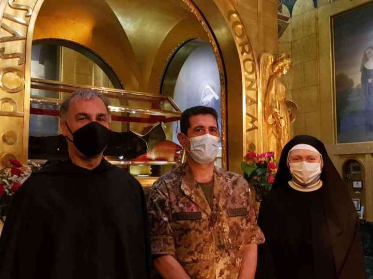 Figliuolo si "affida" a santa Rita: ci aiuti a uscire dalla pandemia