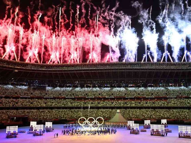Le foto della cerimonia di apertura delle Olimpiadi