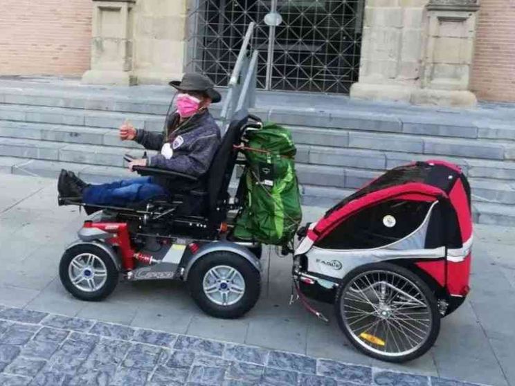 «Io, pellegrino sul Cammino di Santiago con la mia carrozzina»