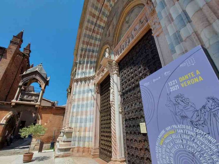 Nelle chiese di Verona la fede (e la poesia) di Dante Alighieri