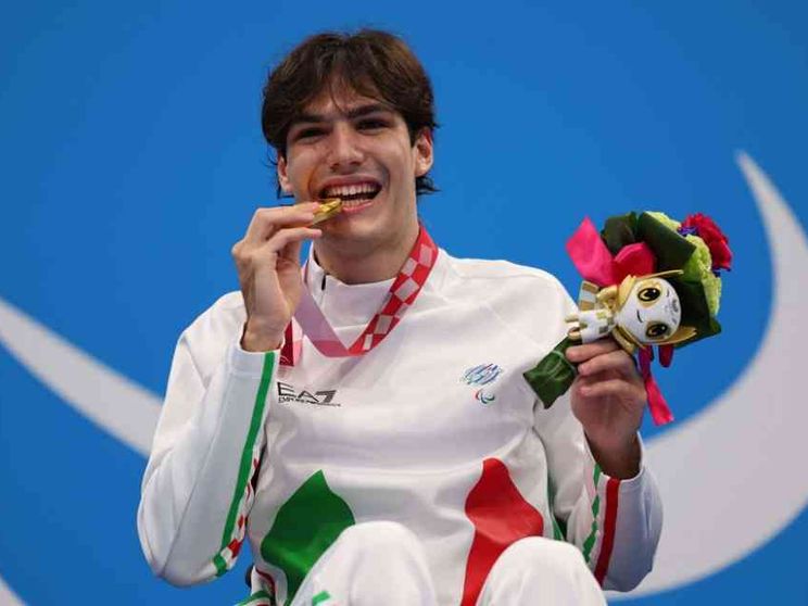 Paralimpiadi, record del mondo per il nuotatore Fantin. 48 medaglie per l'Italia