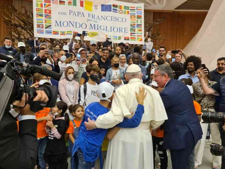 Il Centro Mondo Migliore dal Papa: «Noi, "sfrattati" dalla nostra sede»